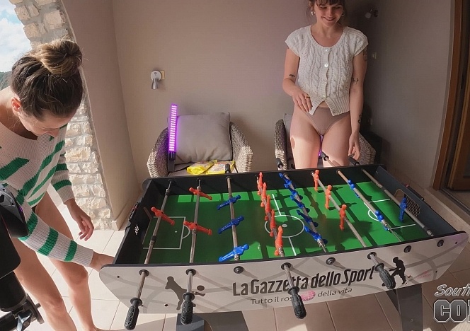 030124_models_sofie_and_josie_playing_strip_table_soccer_games