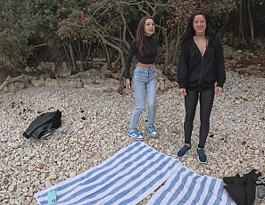 050125_naked_beach_picnic_dora_and_gabriela_lati_nude_outdoors_on_a_rainy_day