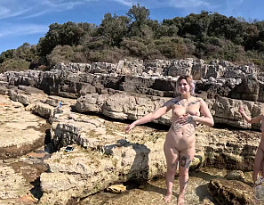 051725_3_hot_chicks_naked_and_splashing_in_the_sea_while_on_vacation_in_croatia_with_dora_gabriela_lati_and_sam_big_boobs